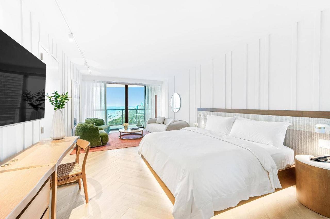 Spectacular King Studio Suite with Ocean view, Balcony at Delano Miami Beach