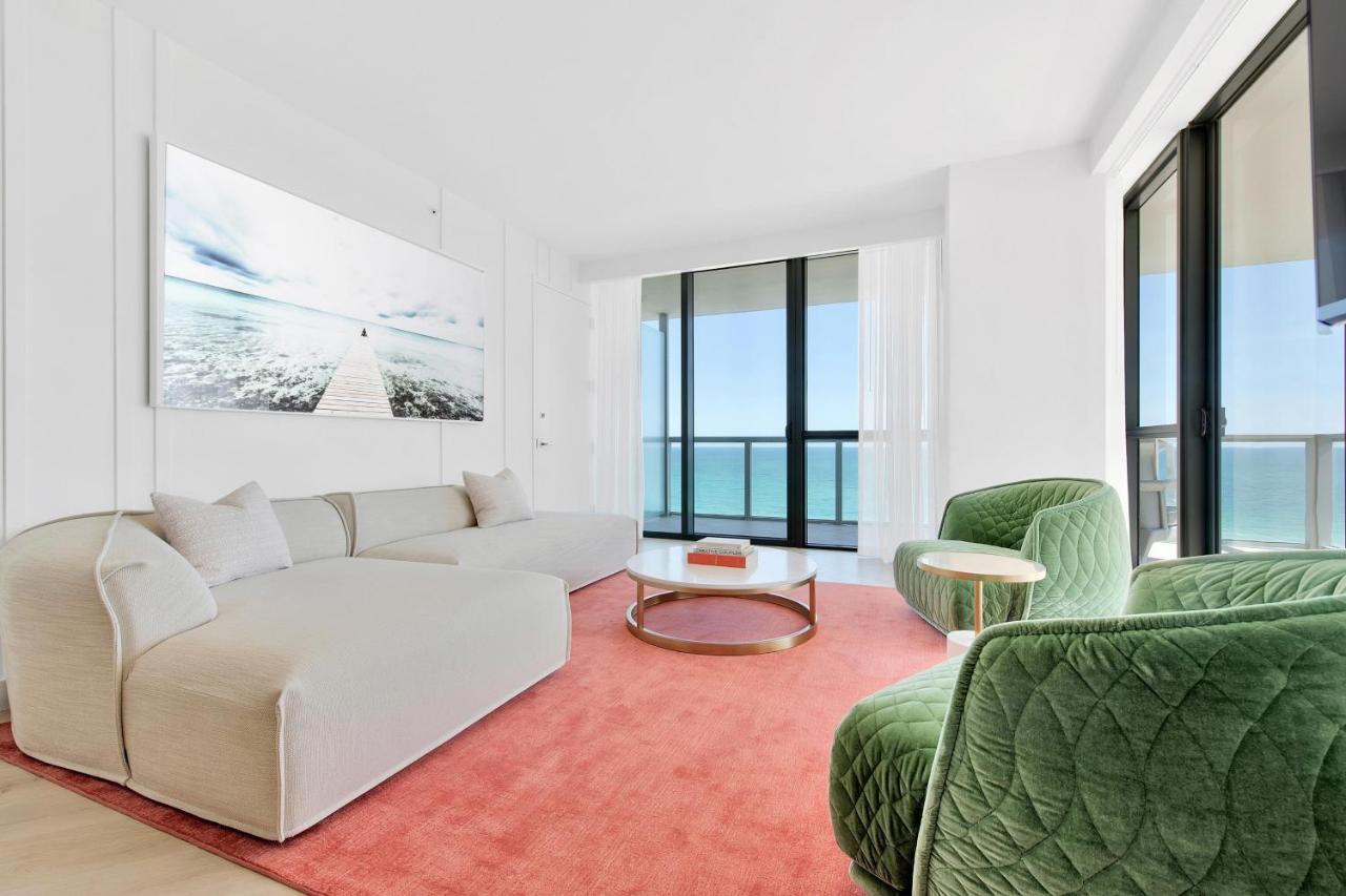 Cool Corner Two-Bedroom Suite, Oceanfront, Balcony at Delano Miami Beach