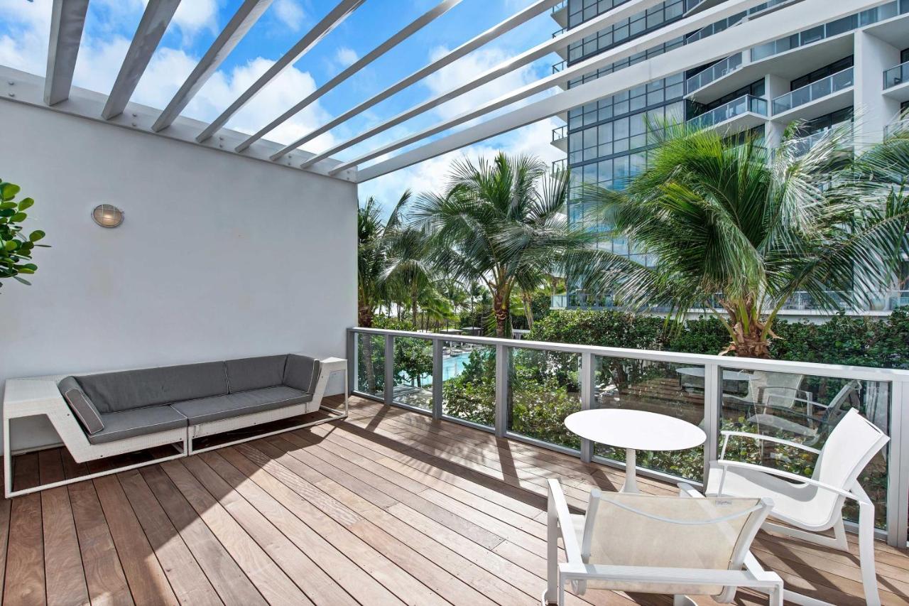Poolside Bungalow Two-Bedroom Suite/Ground floor, Balcony at Delano Miami Beach