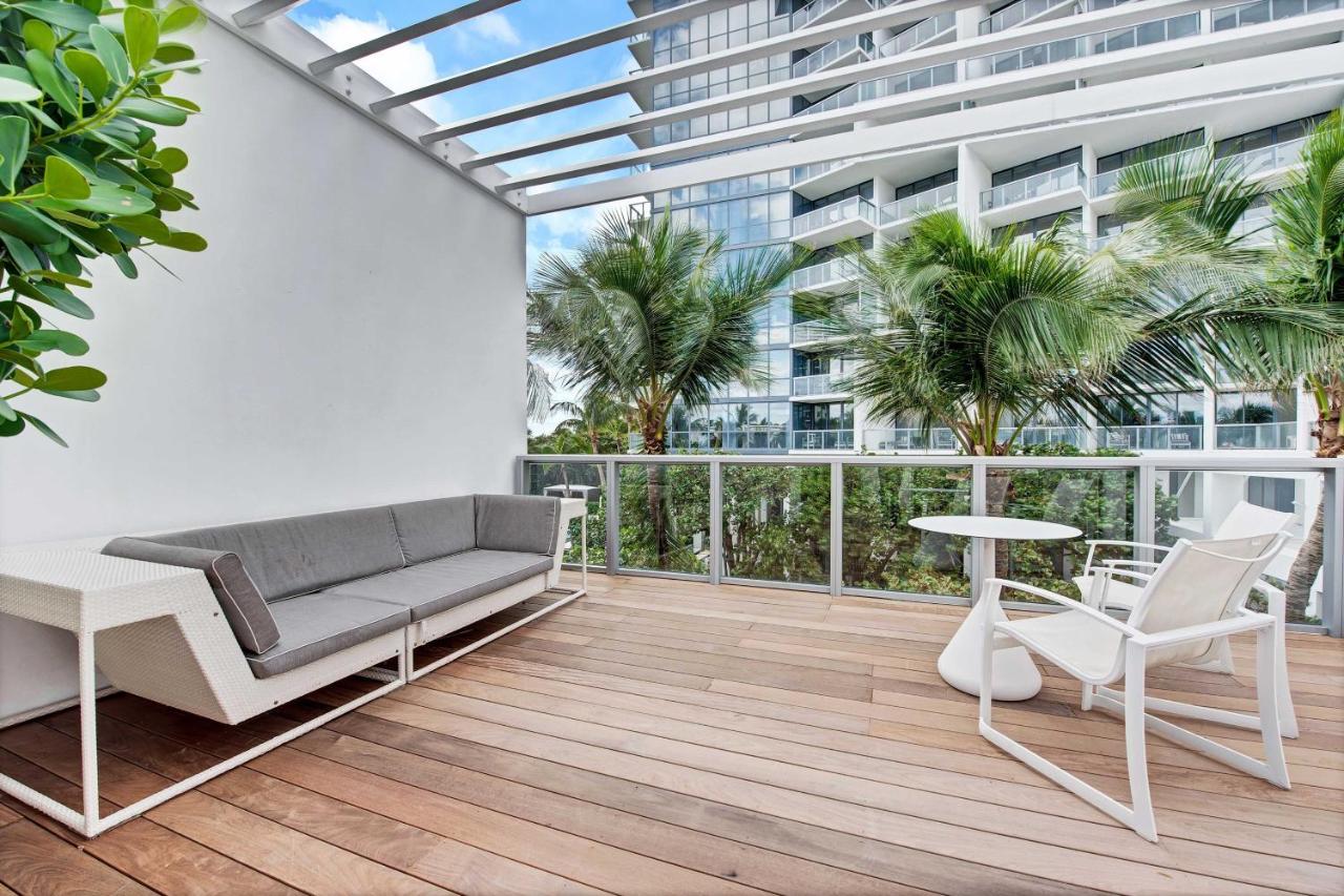 Poolside Bungalow Two-Bedroom Suite/Ground floor, Balcony at Delano Miami Beach