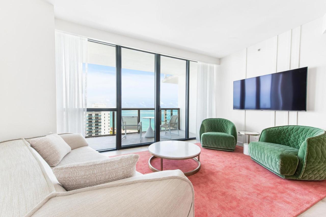 Sanctuary Two-Bedroom Suite with Ocean view/Balcony at Delano Miami Beach