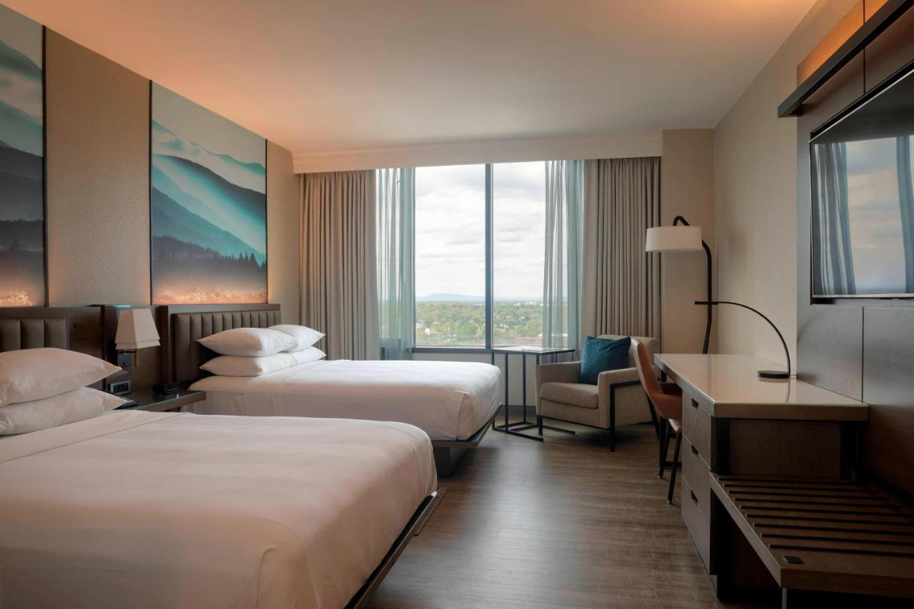 Newly Renovated Queen Room with Two Queen Beds - Concierge Lounge Access at Winston-Salem Marriott