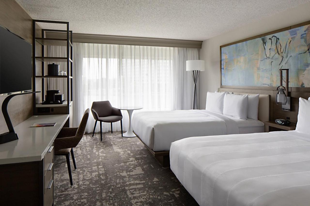 Guest Room with Two Queen Beds at Marriott Dallas Las Colinas