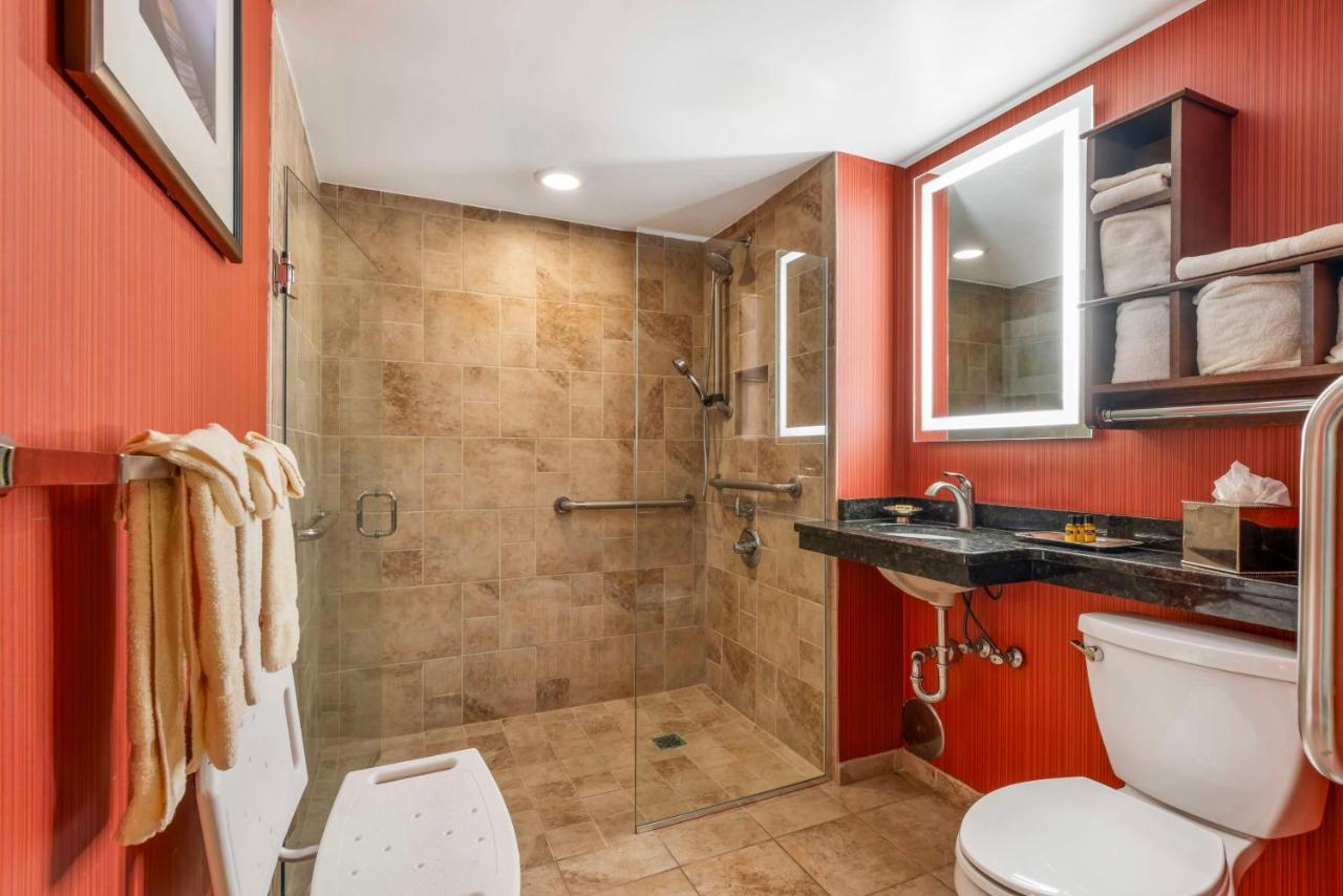 Queen Room with Roll-in Shower - Mobility Accessible at Best Western Plus White Bear Country Inn