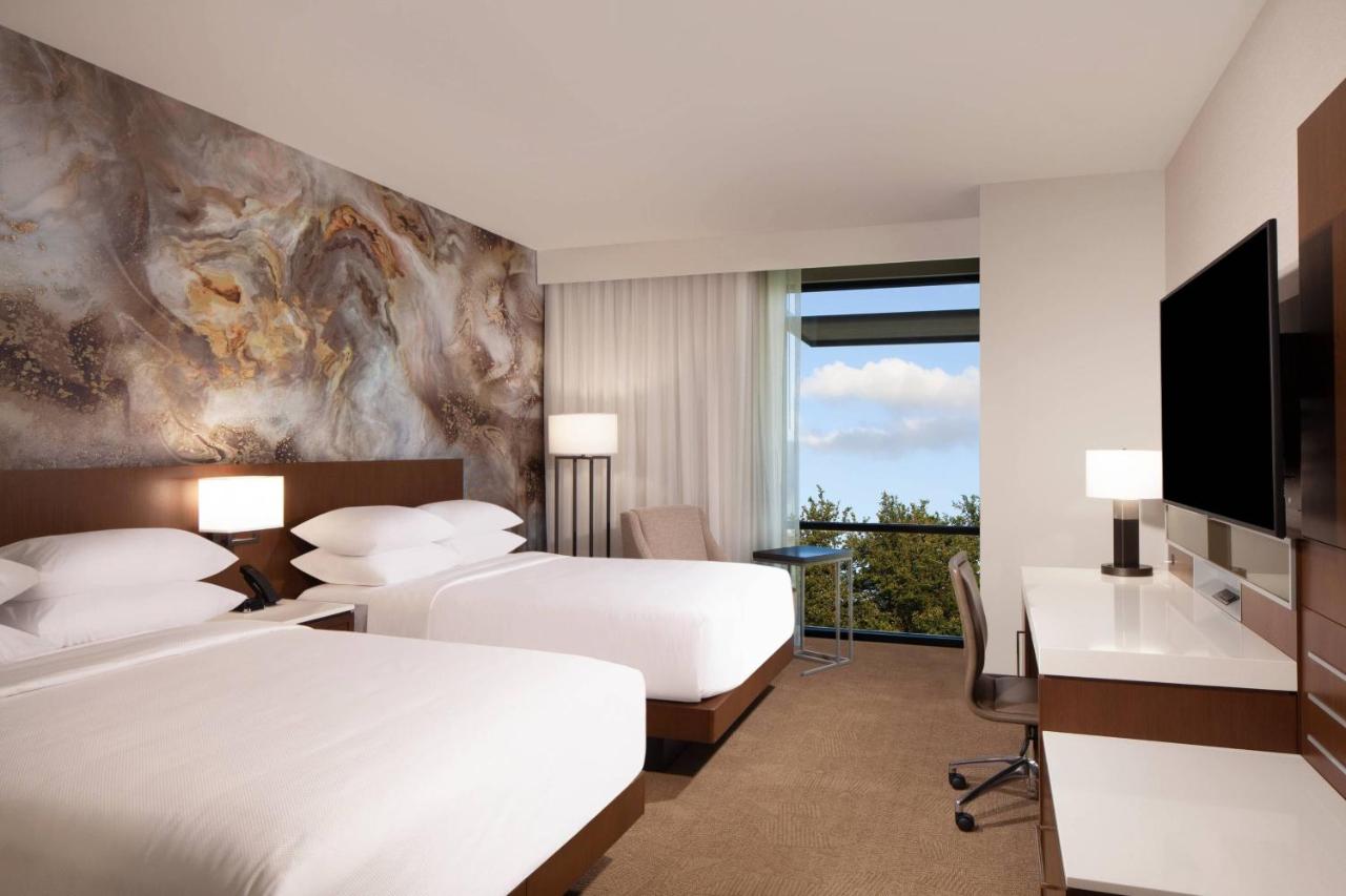 Queen Room with Two Queen Beds and Roll-in Shower - Mobility Accessible at Delta Hotels by Marriott Dallas Southlake