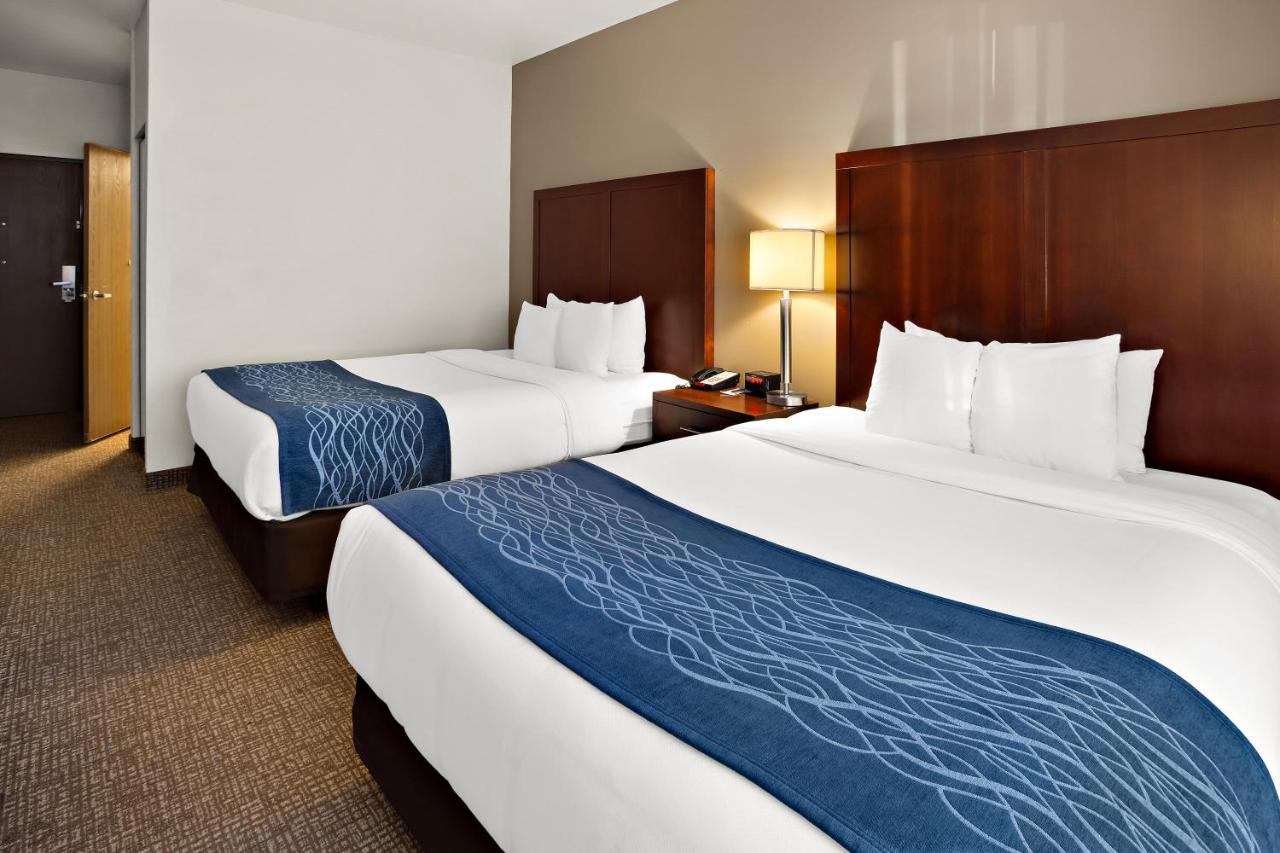 Queen Room with Two Queen Beds - Accessible/Non-Smoking at Comfort Inn Lacey - Olympia