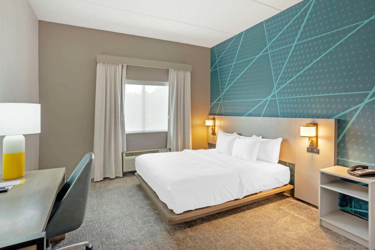 King Suite with Roll-in-Shower - Accessible/Non-Smoking at Comfort Suites Bloomsburg