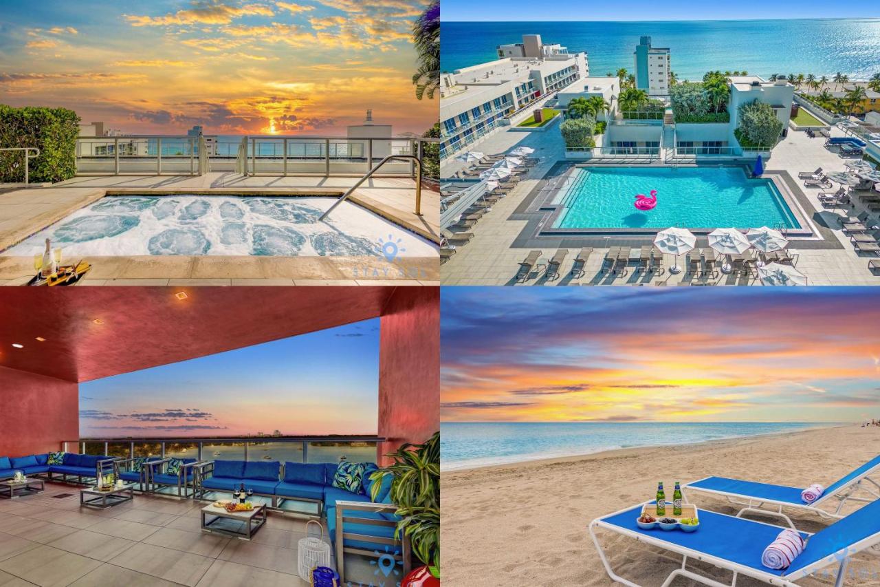 | Coolest Apartment Rooftop Pool Hot Tub