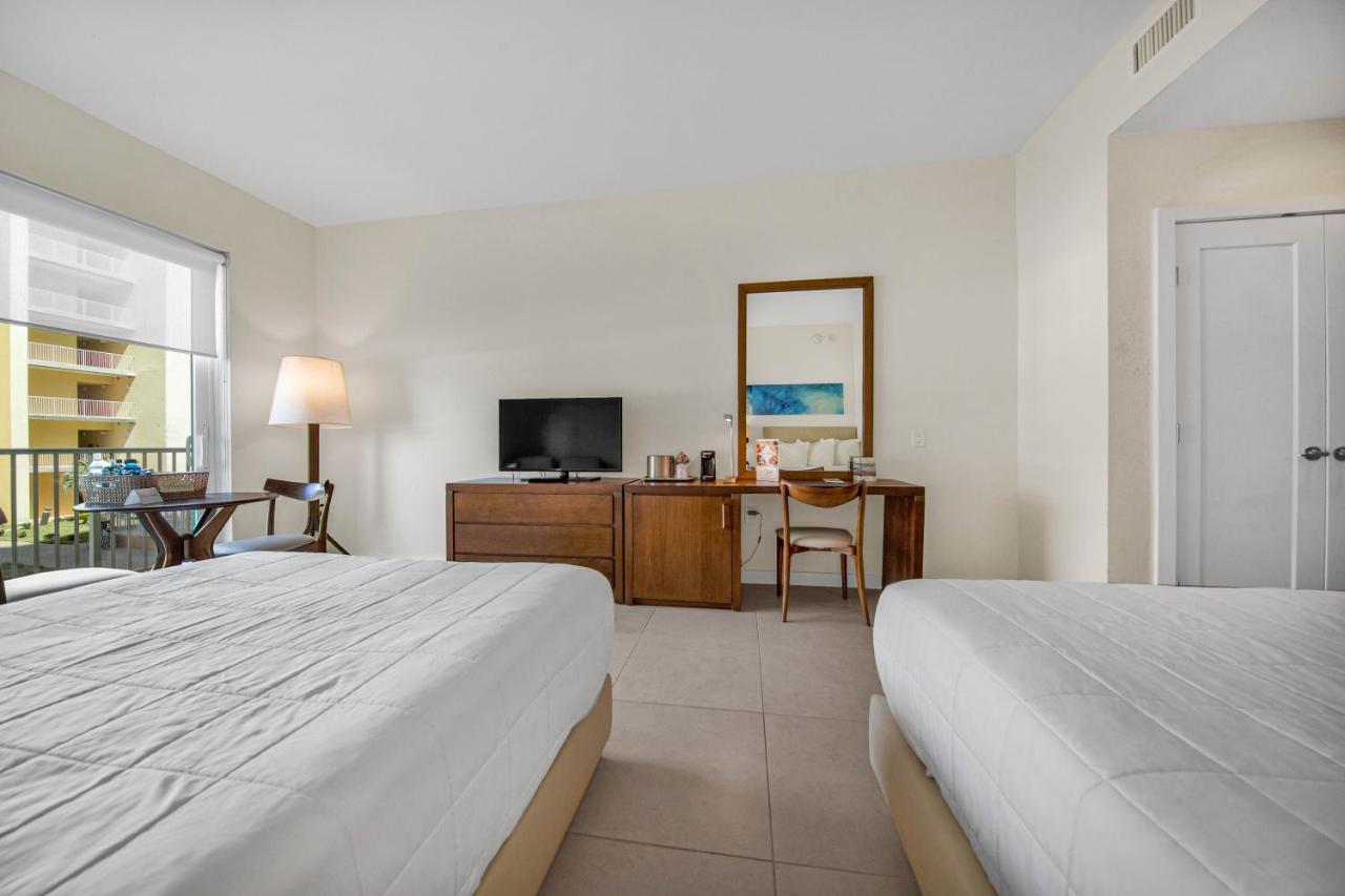 Deluxe Two Double Beds at Peninsula Island Resort & Spa - Beach Front Property at South Padre Island