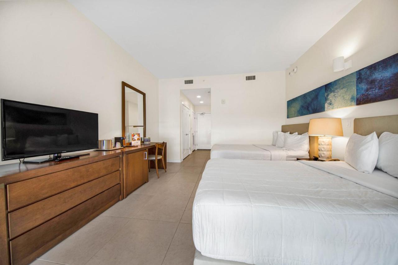 Deluxe Two Double Beds at Peninsula Island Resort & Spa - Beach Front Property at South Padre Island