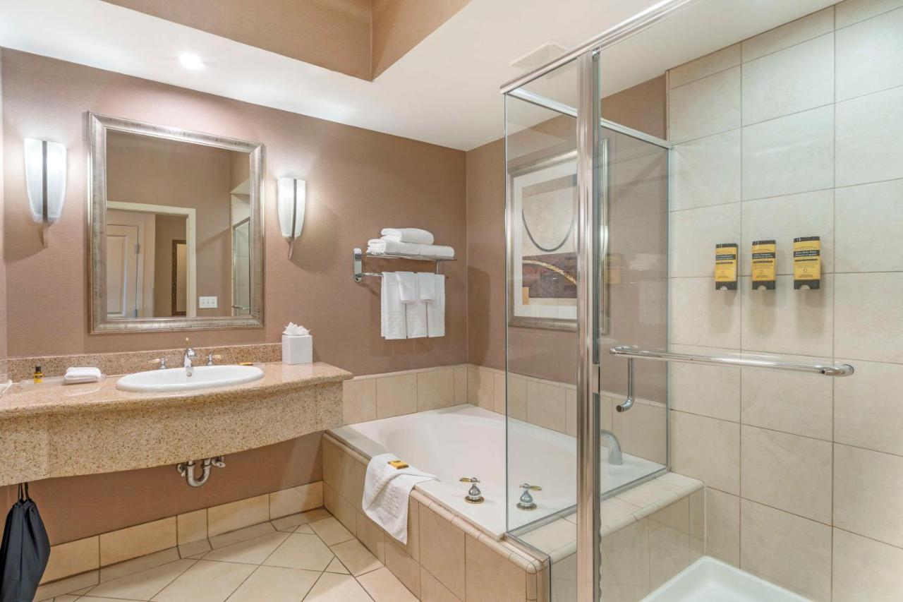 Large Queen Room with Two Queen Beds with Balcony - Water View at Best Western Plus Bayside Hotel
