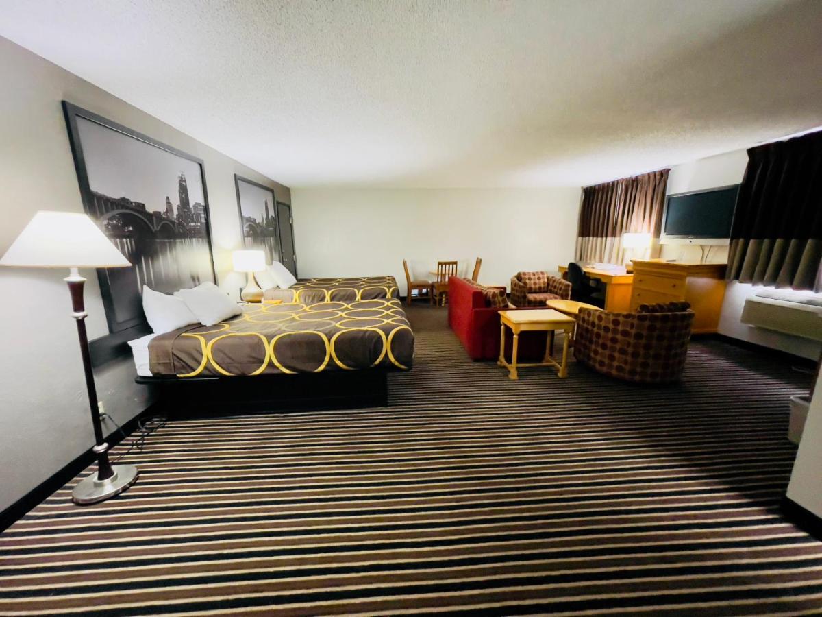 Queen Studio Suite with Two Queen Beds - Non-Smoking at Super 8 by Wyndham Shakopee