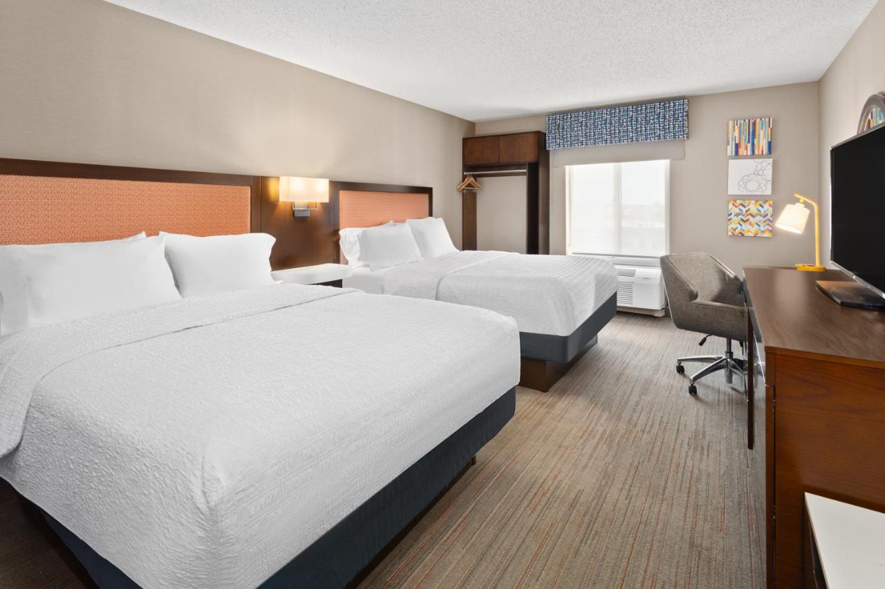 Double Room with Two Double Beds-Hearing Accessibility -Non-Smoking at Hampton Inn & Suites Scottsburg