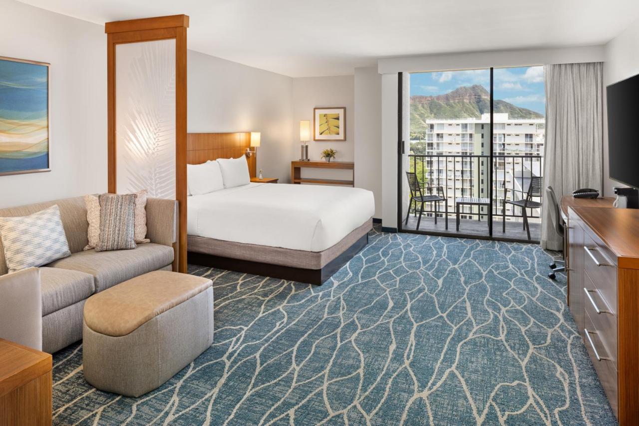 Specialty King Room with Mountain View at Hyatt Place Waikiki Beach