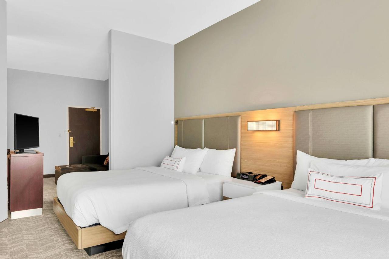 Double Studio Suite with 2 Double Beds and Sofa Bed at SpringHill Suites by Marriott Tarrytown Westchester County