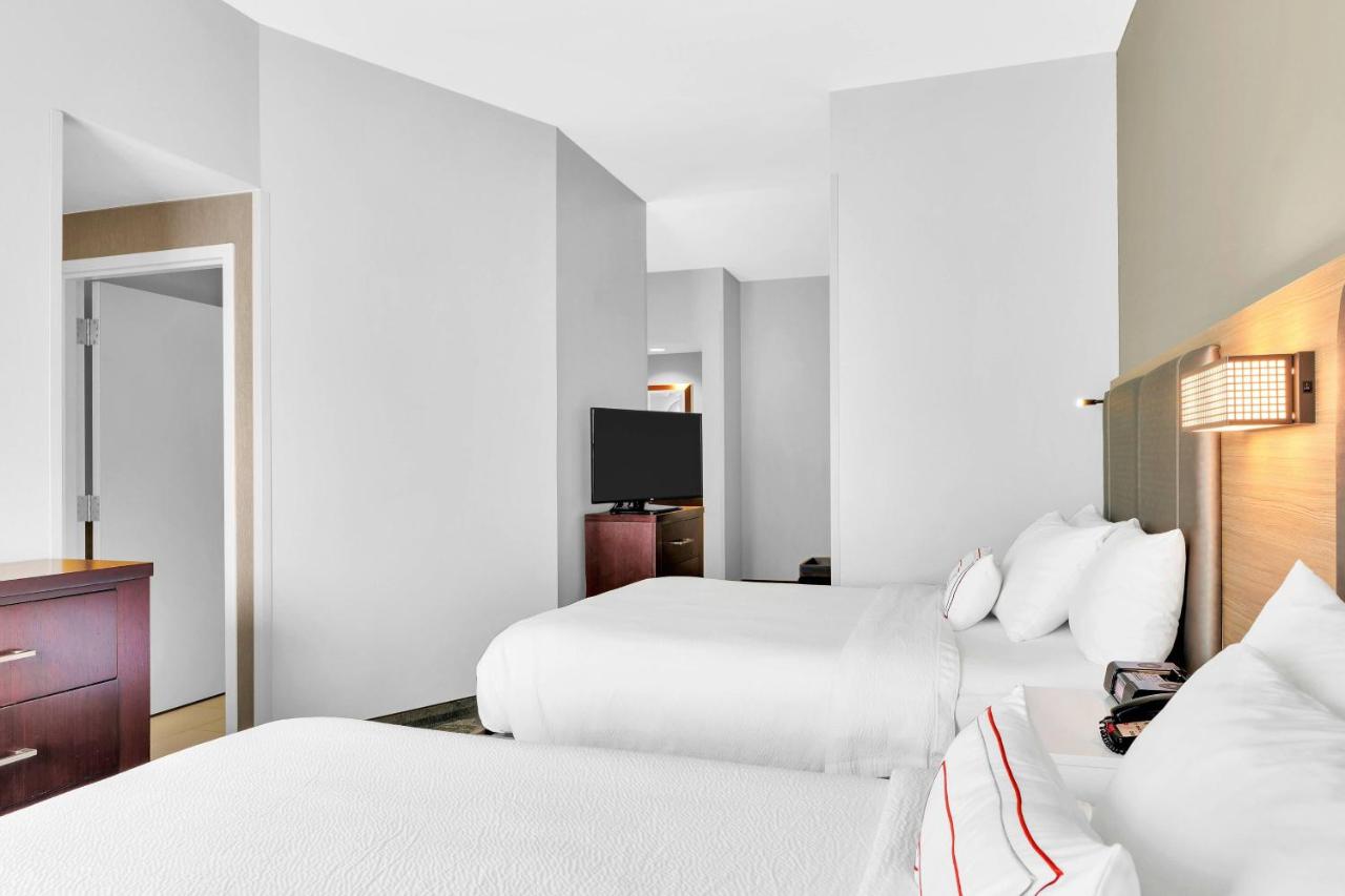 Double Studio Suite with 2 Double Beds and Sofa Bed at SpringHill Suites by Marriott Tarrytown Westchester County