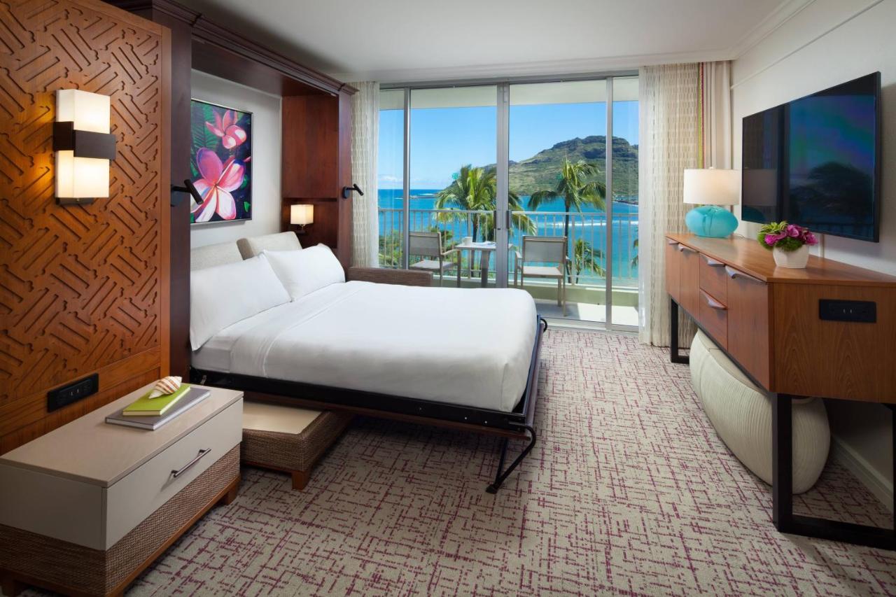 Queen Studio with Oceanfront View at Marriott's Kaua'i Beach Club