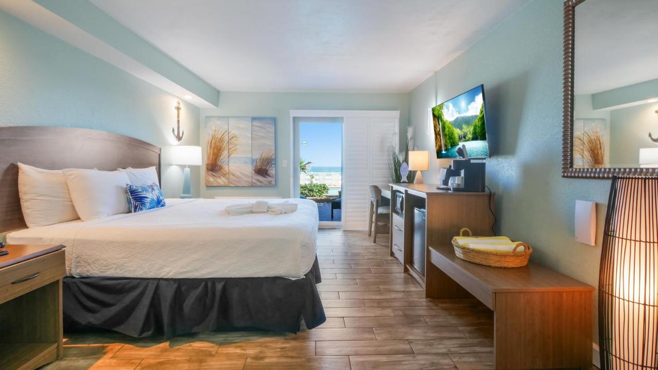 King Room Oceanfront with Balcony at Boardwalk Inn and Suites