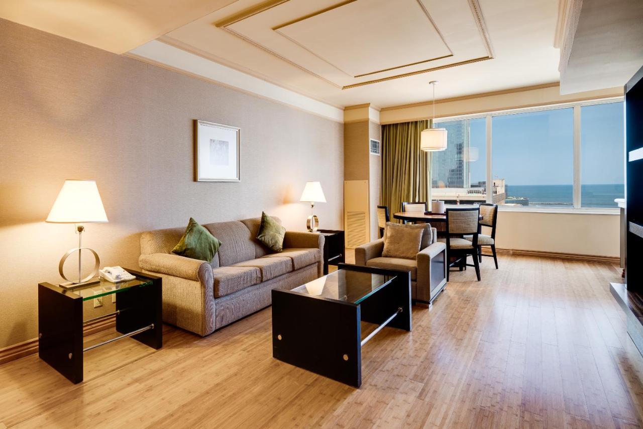 Oceanfront Premium King Suite with Balcony at Showboat Hotel Atlantic City