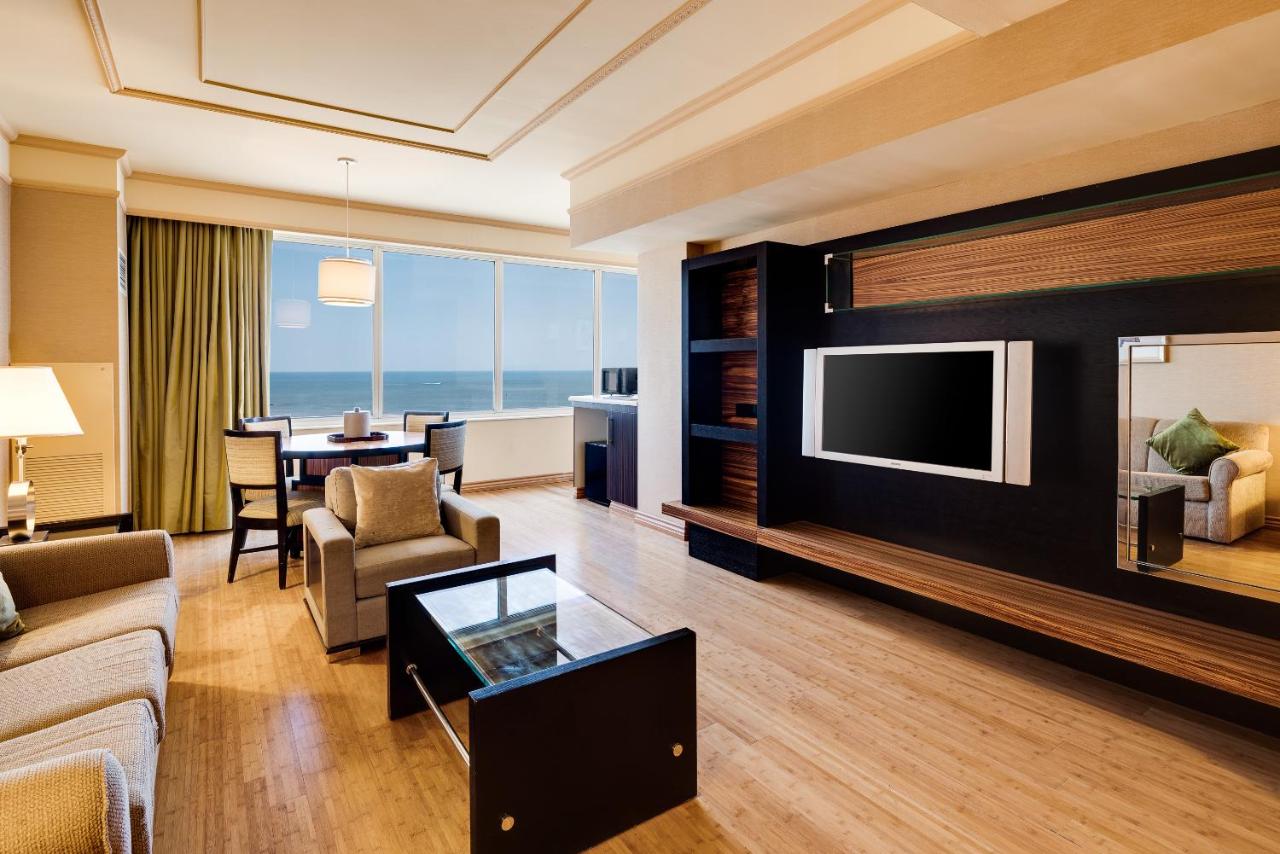 Oceanfront Premium King Suite with Balcony at Showboat Hotel Atlantic City