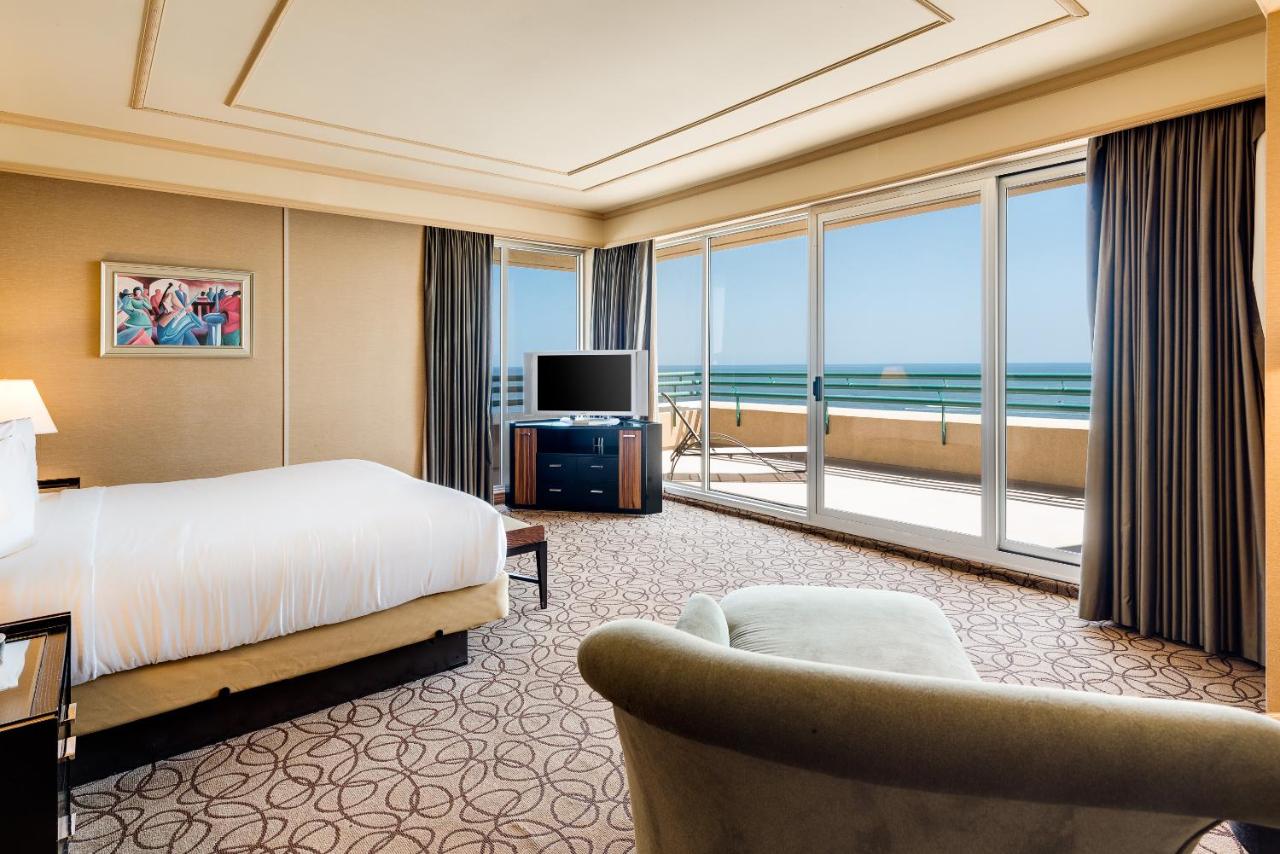 Oceanfront Premium King Suite with Balcony at Showboat Hotel Atlantic City