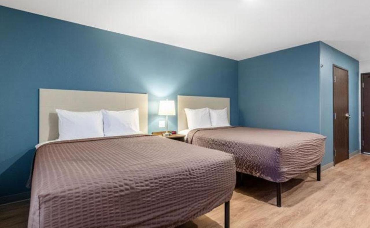 Queen Suite with Two Queen Beds - Accessible/Non-Smoking at WoodSpring Suites Indianapolis Airport South