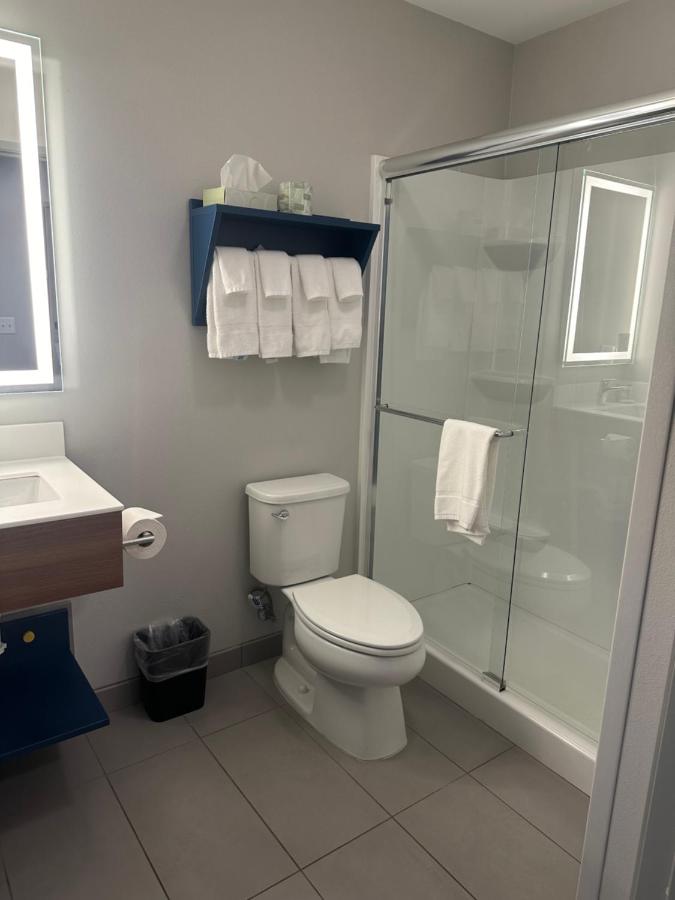 Corner Queen Room with Two Queen Beds - Non-Smoking at Microtel Inn & Suites by Wyndham Hot Springs