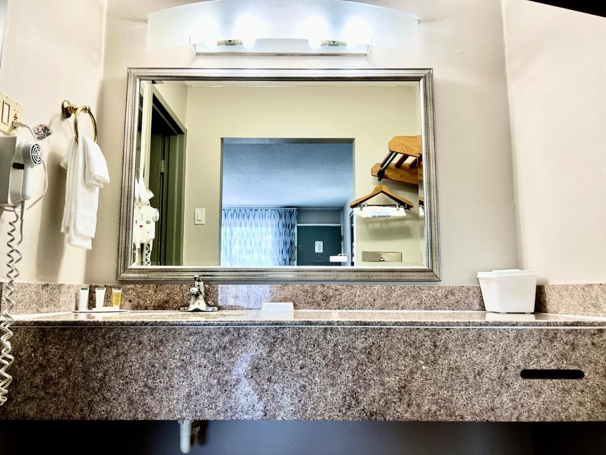 Double Room with Two Double Beds and Pool View - Non-Smoking at Days Inn by Wyndham Melbourne