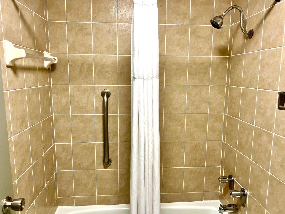 Double Room with Two Double Beds and Pool View - Non-Smoking at Days Inn by Wyndham Melbourne