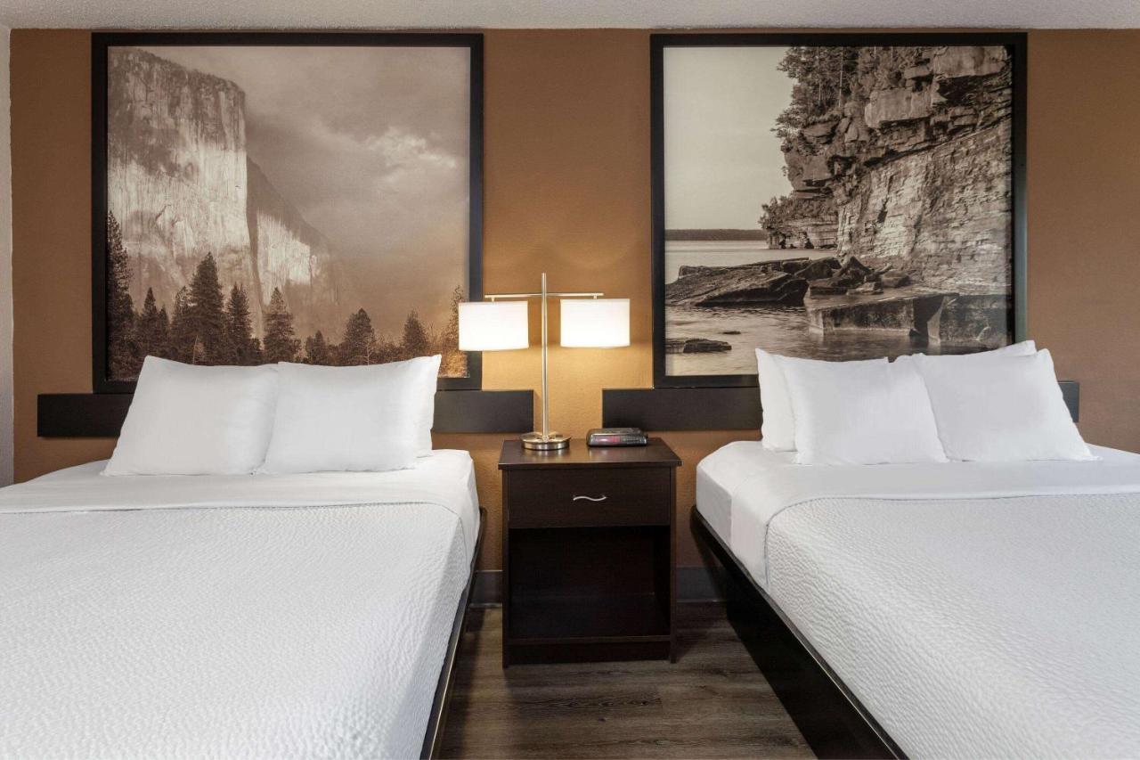 Queen Room with Two Queen Beds - Non-Smoking at Super 8 by Wyndham Wausau