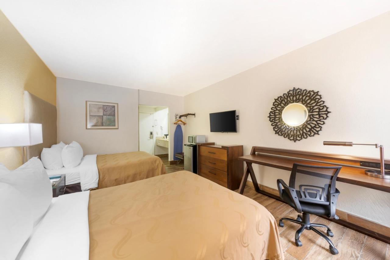 Double Room with Two Double Beds - Non-Smoking - Exterior Corridor at Quality Inn Florida City - Gateway to the Keys