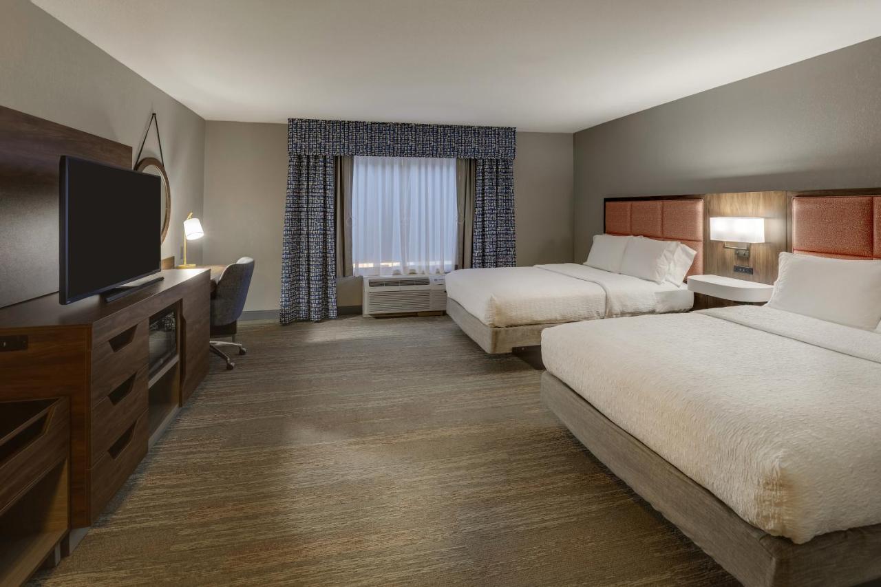 Queen Room with Two Queen Bed- Accessible Bathtub- Non- Smoking at Hampton Inn & Suites St. Louis-Edwardsville