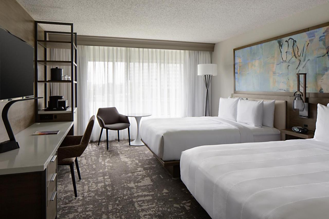 Concierge Level Guest Room with Two Queen Beds at Marriott Dallas Las Colinas