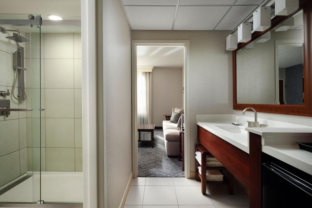 Double Room with 2 Double Beds and Sofa Bed at Minneapolis Marriott Northwest Hotel & Conference Center