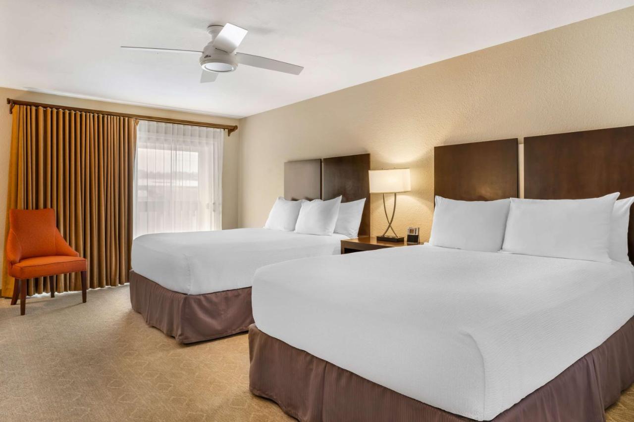 Queen Room with Two Queen Beds and Roll-In Shower - Mobility Accessible/Non-Smoking at Best Western Plus Monterey Inn