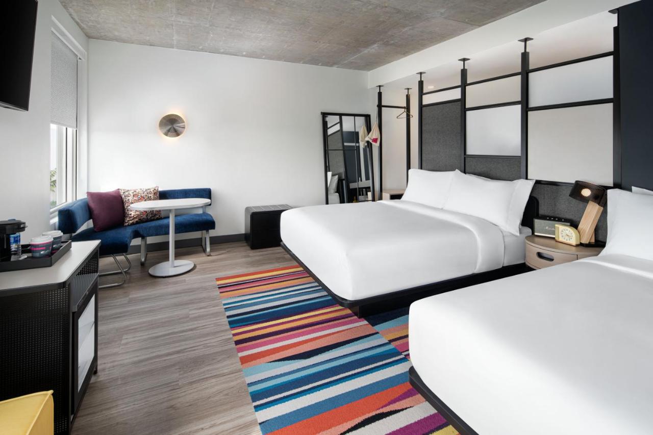 Guest room, 2 Queen, City view at Aloft by Marriott Delray Beach