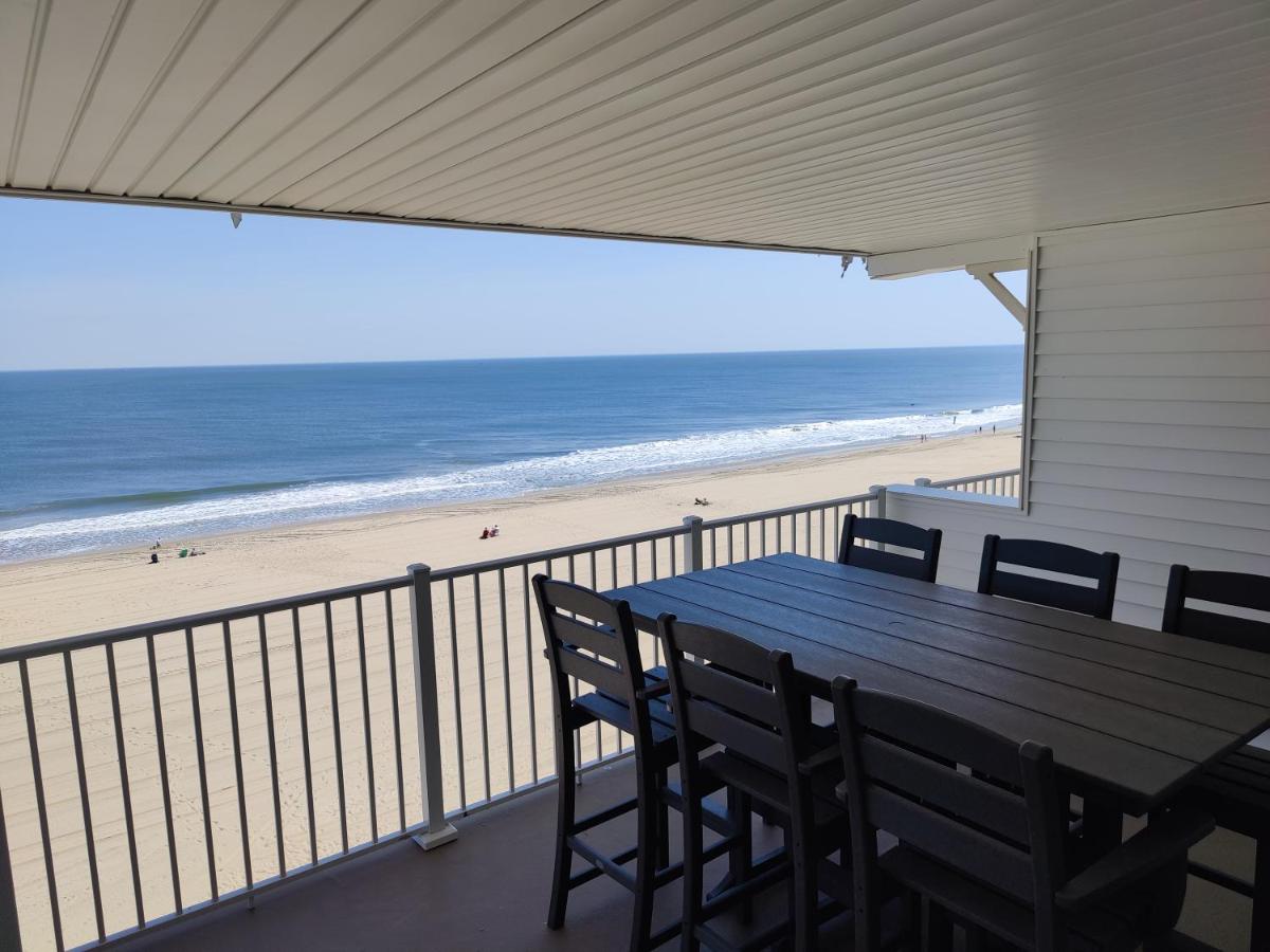 Ocean Front Room with Balcony, 2 Double Beds and Kitchenette at Monte Carlo Boardwalk Oceanfront Ocean City