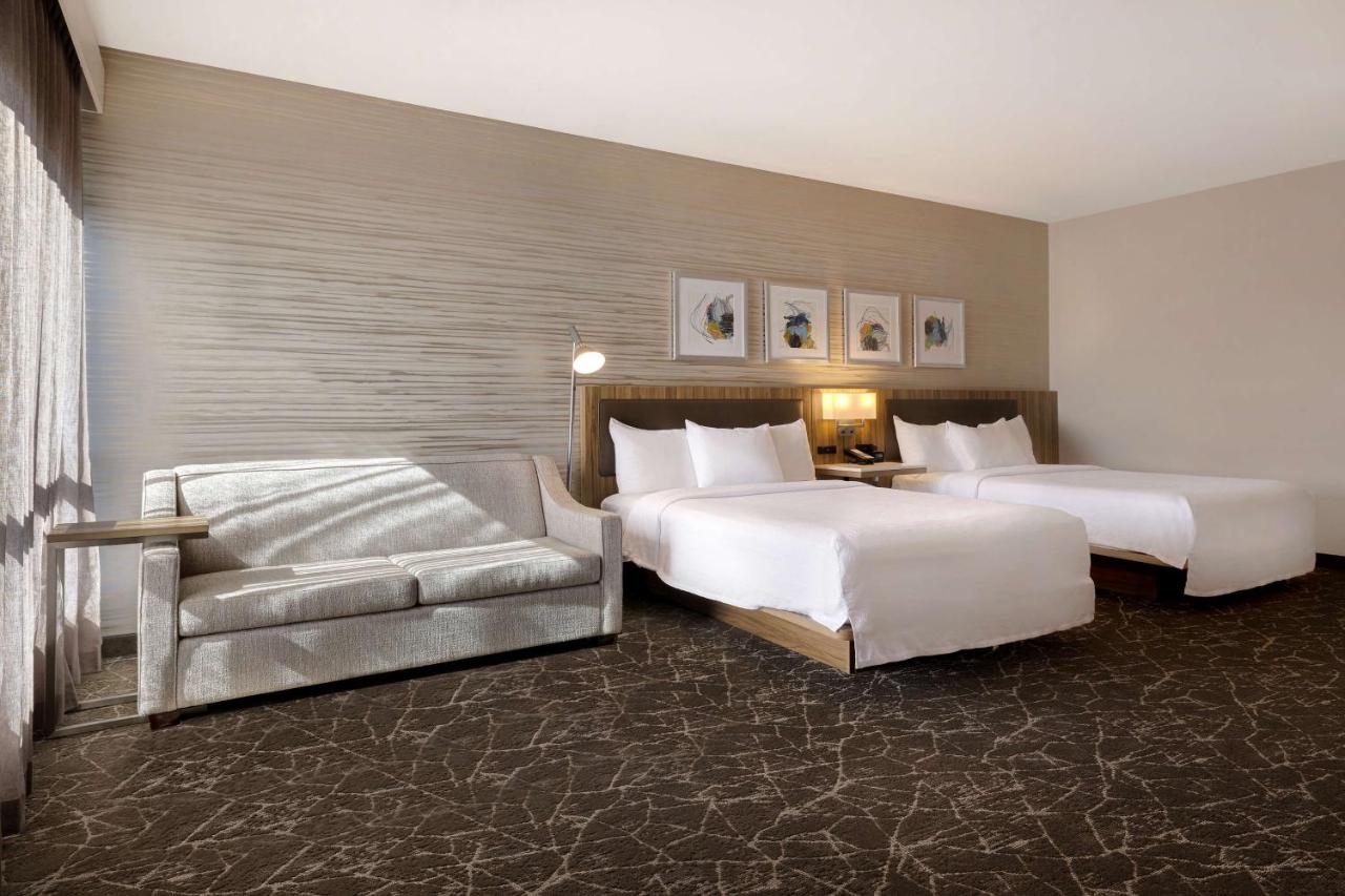 Deluxe Queen Room with Sofa Bed at Hilton Garden Inn Anaheim Resort