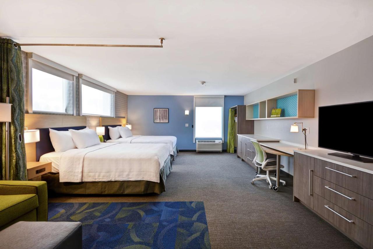 Queen Studio with Two Queen Beds - Mobility Accessible/Non-Smoking at Home2 Suites by Hilton Grand Rapids North