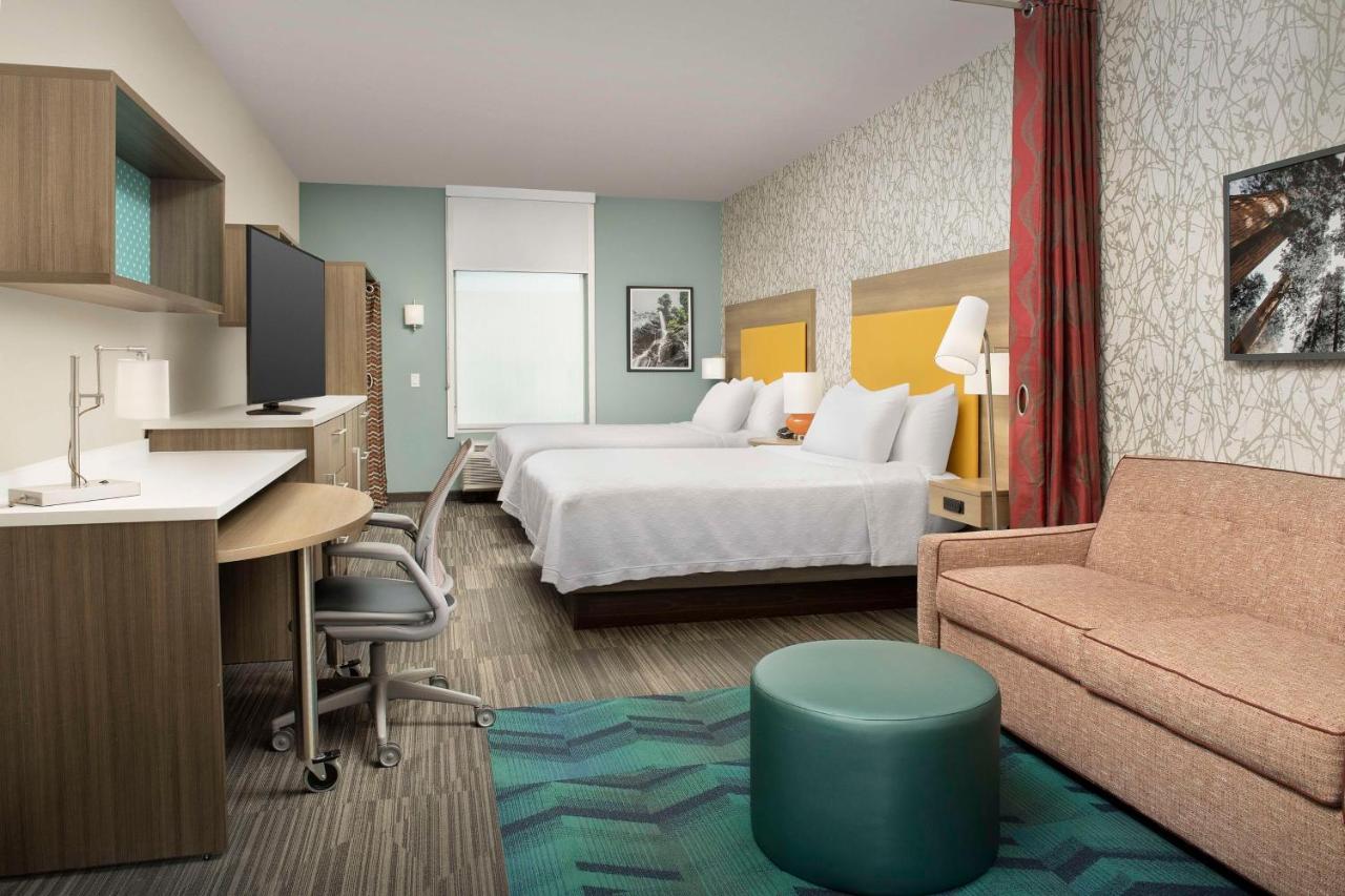 Queen Studio Suite with Two Queen Beds - Hearing Accessible/Non-Smoking at Home2 Suites by Hilton Clovis Fresno Airport
