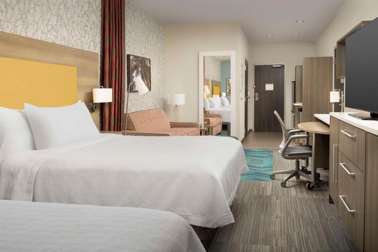 Queen Studio Suite with Two Queen Beds - Hearing Accessible/Non-Smoking at Home2 Suites by Hilton Clovis Fresno Airport