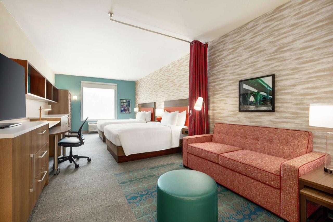 Queen Studio with Two Queen Beds - Hearing Accessible/Non-Smoking at Home2 Suites by Hilton New Brunswick, NJ
