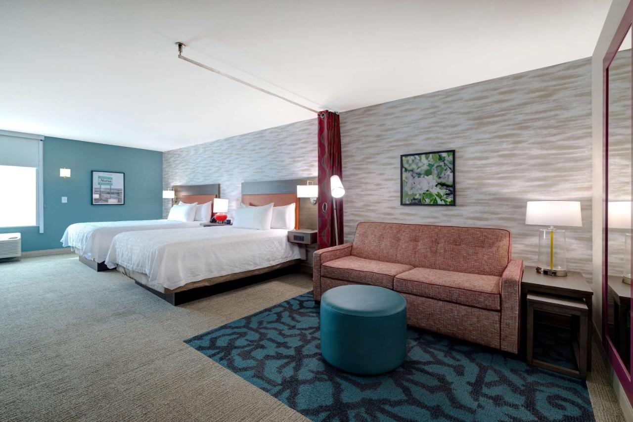 Queen Studio with Two Queen Beds - Hearing Accessible/Non-Smoking at Home2 Suites by Hilton Bryant, AR