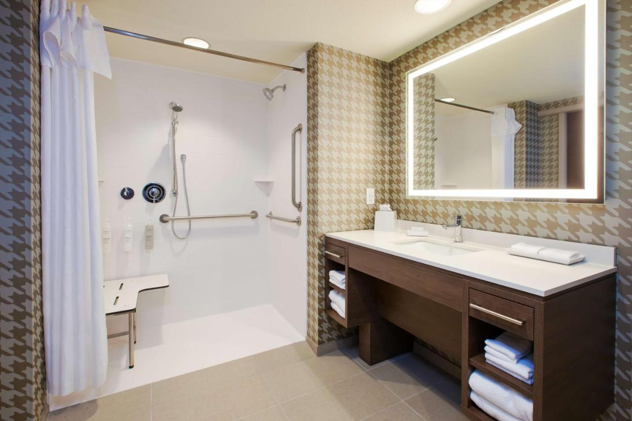 King Suite with Roll-In Shower - Mobility/Hearing Access at Home2 Suites By Hilton Grand Rapids South