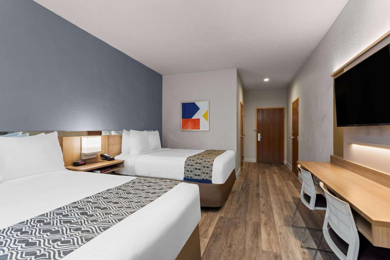 2 Queen Beds, Mobility/Hearing Impaired Accessible Studio Suite, Non Smoking at Microtel Inn & Suites by Wyndham Zephyrhills