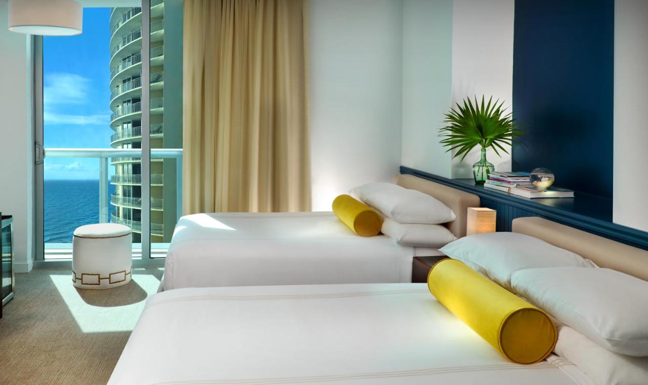 Two Bedroom Partial Ocean View Suite at Solé Miami, A Noble House Resort