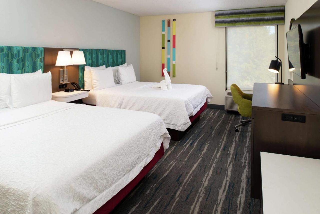 Queen Room with Two Queen Beds - Non-Smoking at Hampton Inn Greensboro-Airport