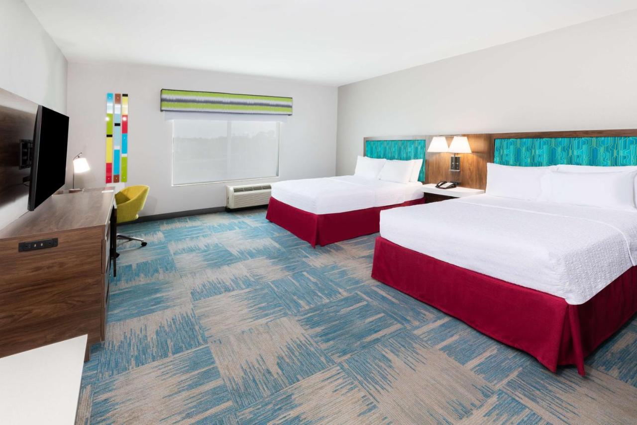 Queen Room with Two Queen Beds - Disability Access/Non-Smoking at Hampton Inn & Suites Houston Heights I-10