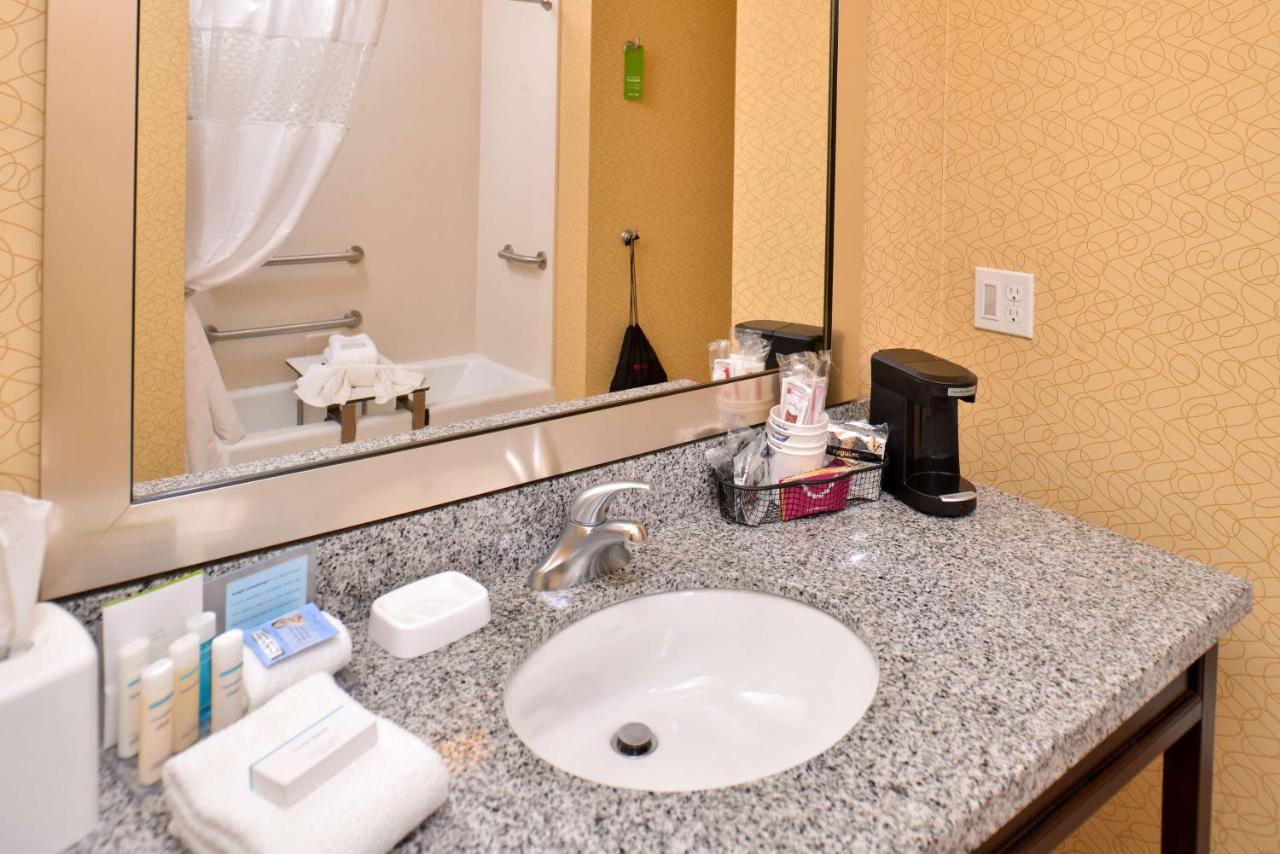 Double Room with Two Double Beds - Disability Access with Bathtub at Hampton Inn Iowa City/University Area