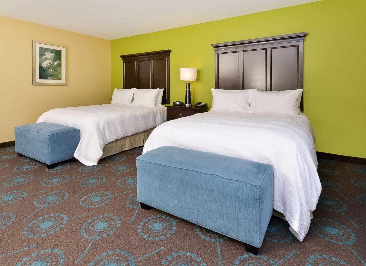 Double Room with Two Double Beds - Disability Access with Bathtub at Hampton Inn Iowa City/University Area